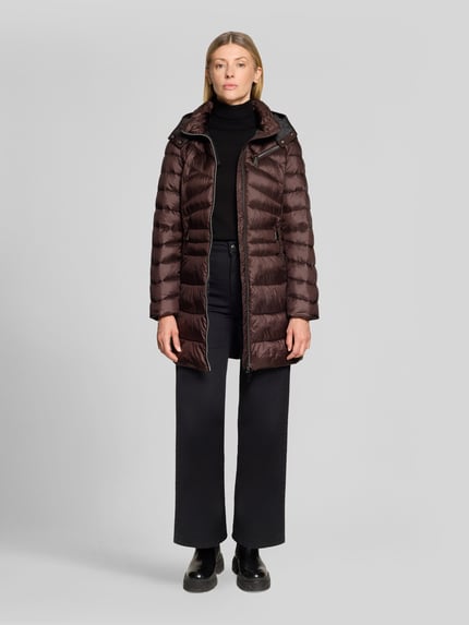Gil Bret Regular Fit Steppjacke mit Kapuze Mittelbraun 1