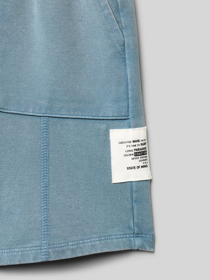 NAME IT Sweatshorts mit Eingrifftaschen Modell 'FOLMER' Bleu 2