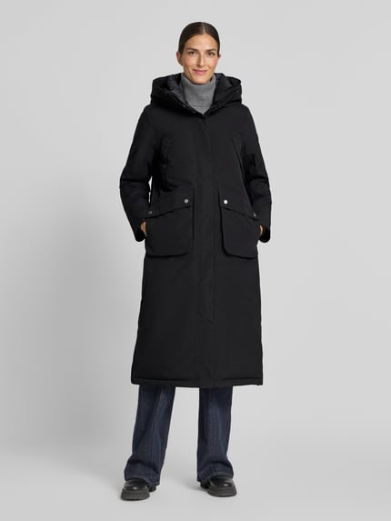 Didriksons Regular Fit Parka mit Kapuze Modell 'Melody' Black 4