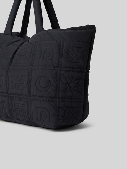 Nanushka Shopper met doorgestikte naden Zwart - 3
