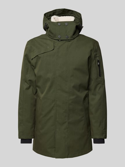 g-lab Parka mit Stehkragen Modell 'MAGNUM' Oliv 2