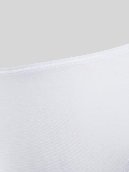 HANRO Slip met omzoomde boorden Wit - 2