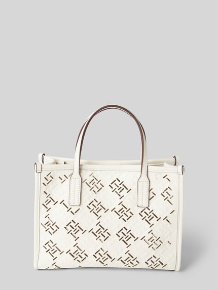 Tommy Hilfiger Henkeltasche mit Monogramm Design Offwhite 4