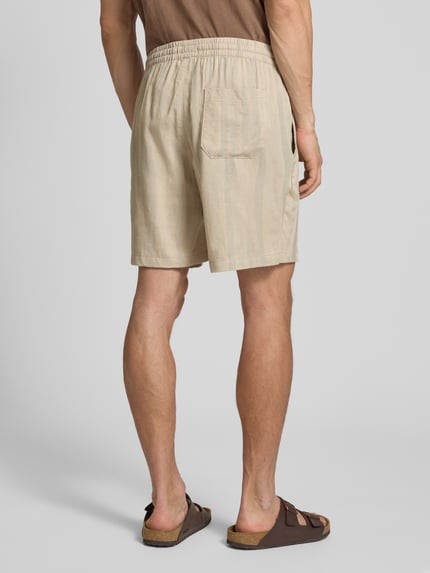 ONLY & SONS Regular Fit Shorts mit Leinen-Anteil Beige 5