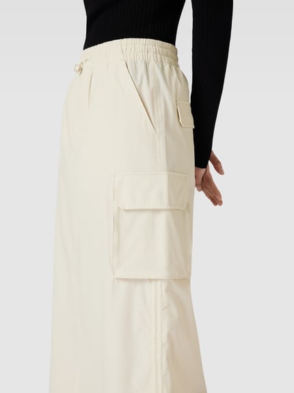 Tommy Jeans Midirok met cargozakken Zand - 3