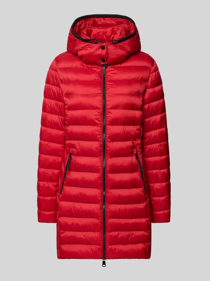 FUCHS SCHMITT Regular Fit Steppmantel mit Kapuze Rot 2