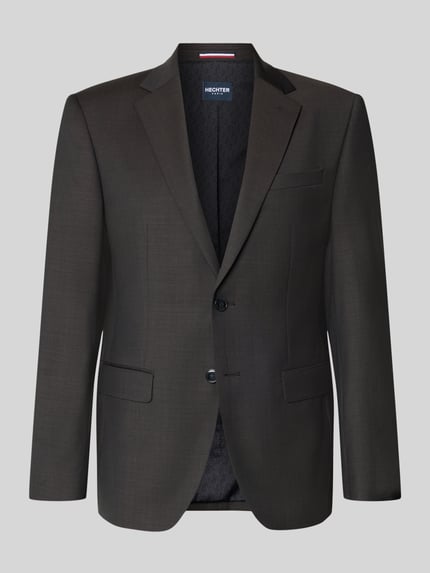 Slim Fit Sakko mit Pattentaschen Modell 'Birdseye' Shop The Look MANNEQUINE