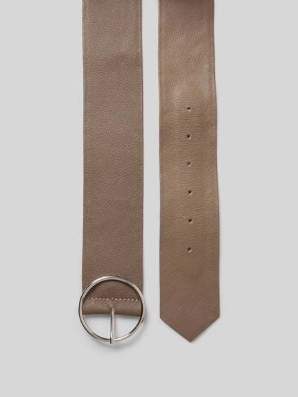 Tamaris Gürtel aus Leder mit Dornschließe Taupe 3