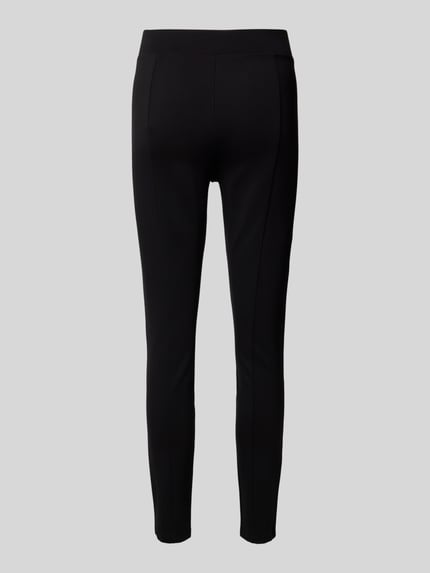 ONLY Legginsy o kroju slim fit z mieszanki wiskozy model ‘NORI’ Czarny 3