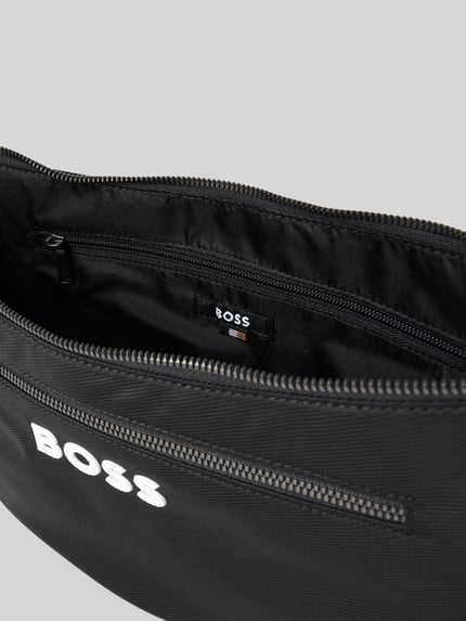 BOSS Torba na ramię z logo w kontrastowym kolorze Czarny 5