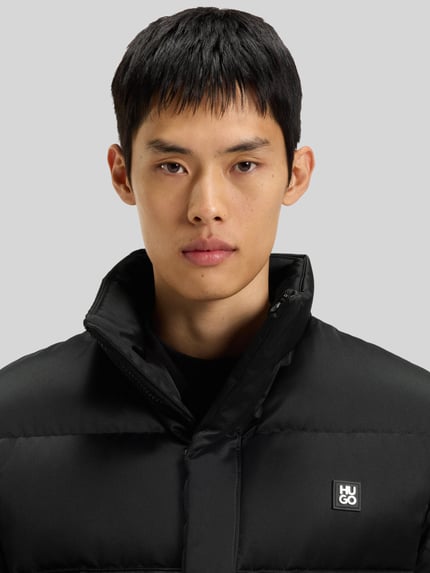 HUGO Regular Fit Steppjacke mit Stehkragen Modell 'BALTO' Black 3