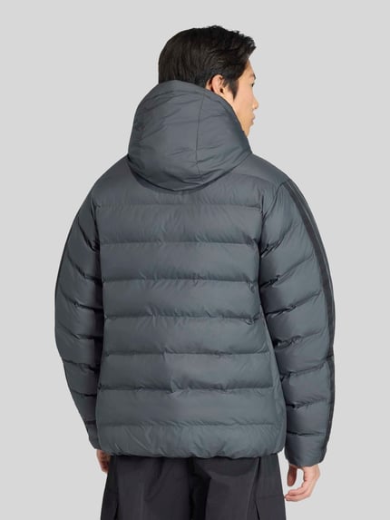 adidas Sportswear Regular Fit Steppjacke mit Kapuze Anthrazit 4