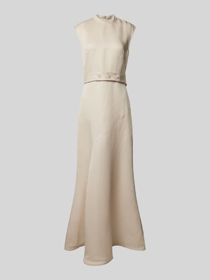 IVY OAK Maxikleid aus Leinen-Lyocell-Mix Modell 'MANILA' Beige 2