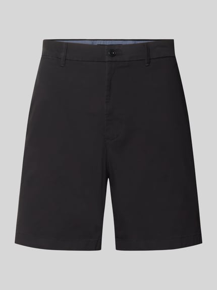 Tommy Hilfiger Chinoshorts aus Baumwoll-Mix Modell 'DOVER' Black 2