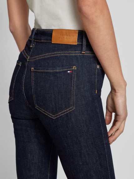 Tommy Hilfiger Skinny fit jeans met knoopsluiting Marineblauw - 3
