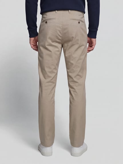 GAP Regular Fit Chino mit seitlichen Eingrifftaschen Khaki 5