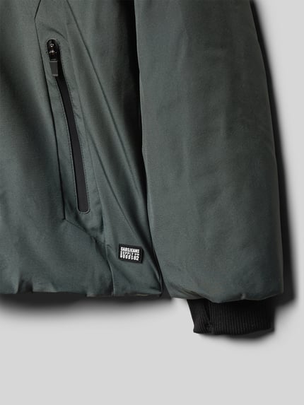 Cars Jeans Steppjacke mit Kapuze Modell 'Harwick' Dunkelgruen 2