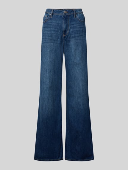 Wide Leg Jeans aus Baumwoll-Mix Modell 'Suri' Shop The Look MANNEQUINE
