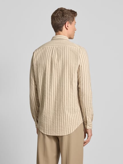 Samsøe Samsøe Vrijetijdsoverhemd met knoopsluiting, model 'SALIAM' Beige - 5