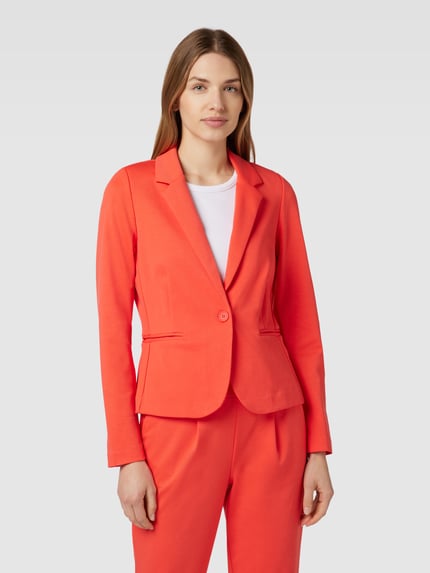 b.young Blazer mit Paspeltaschen Modell 'RIZET' Rot 4