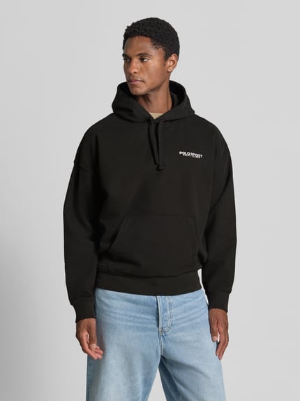 Polo Ralph Lauren Regular Fit Hoodie aus Baumwoll-Mix Black 4