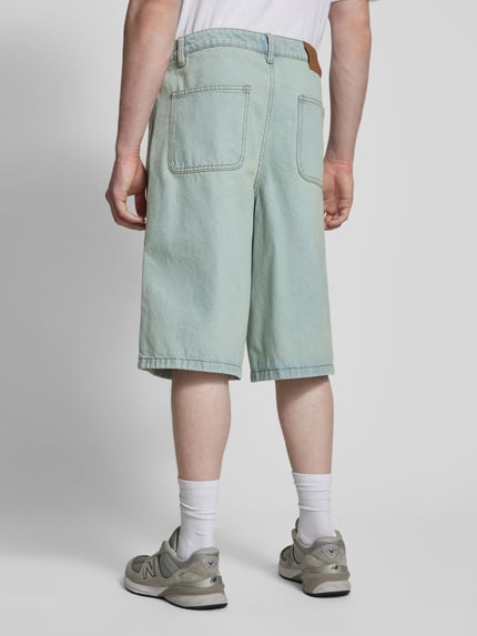 PEGADOR Bermudas mit Logo-Stitching Modell 'KOLAR' Jeansblau 5