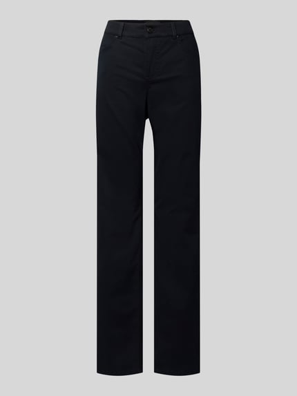 ANGELS Stoffen broek met 5-pocketmodel, model 'LARA' Marineblauw - 2