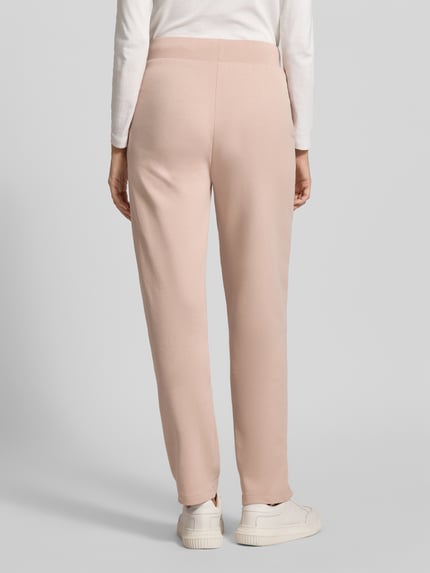 BOSS Regular Fit Sweathose aus Baumwoll-Mix Modell 'SHINY B' Beige 5