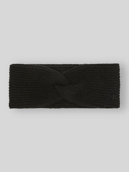 CK Calvin Klein Stirnband aus Woll-Mix  Black 1