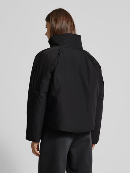 Jake*s Casual Steppjacke mit Stehkragen Black 5