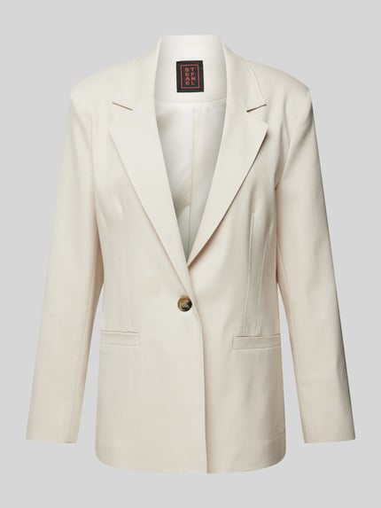 Blazer mit Paspeltaschen Modell 'MONOPETTO' Shop The Look MANNEQUINE