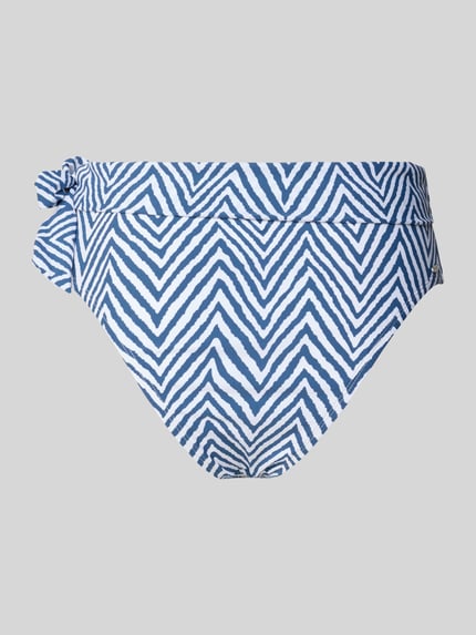 Barts High Waist Bikini-Hose mit seitlicher Schnürung Modell 'YANKUN' Blau 3