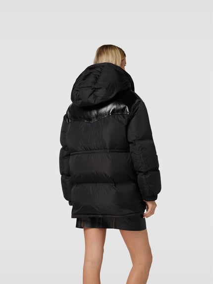 Stand Studio Daunenjacke mit Eingrifftaschen Black 5