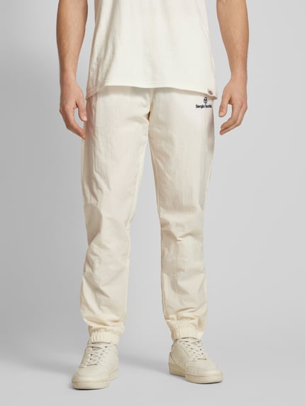 Sergio Tacchini Sweatpants mit elastischem Bund Modell 'NAYLA' Offwhite 4