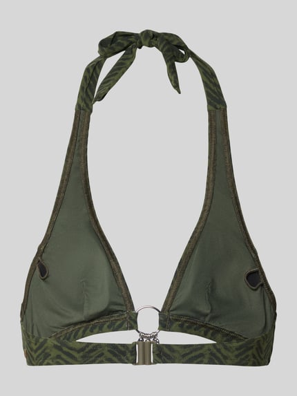 Banana Moon Bikinitop met charms Model 'Lifo' Kaki - 3