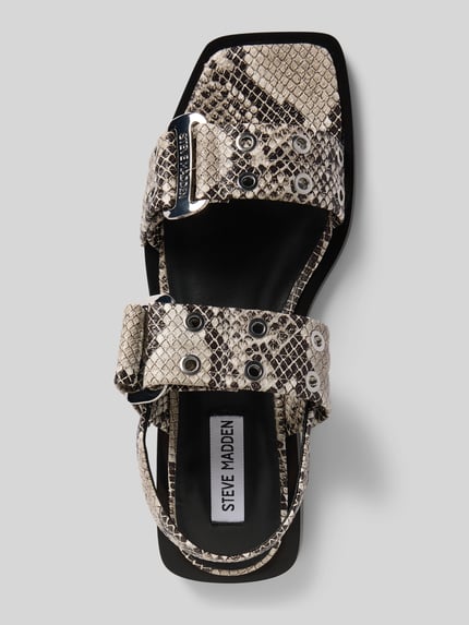 Steve Madden Sandalen met sierstuds, model 'SARIA' Beige - 3