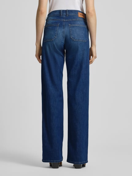 ANGELS Straight Fit Hose mit aufgesetzten Taschen Modell 'Liz Urban' Blau 5