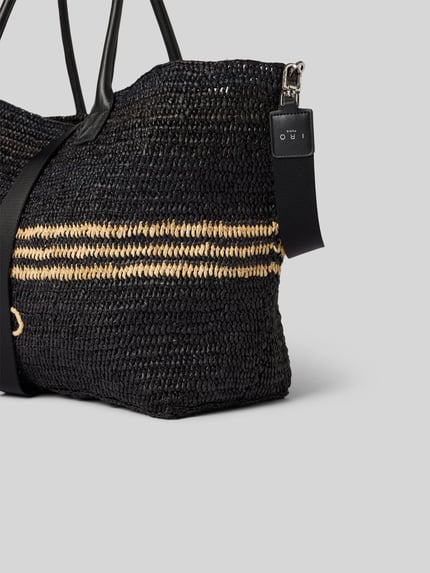 Iro Torba shopper z czystej bawełny Czarny 3