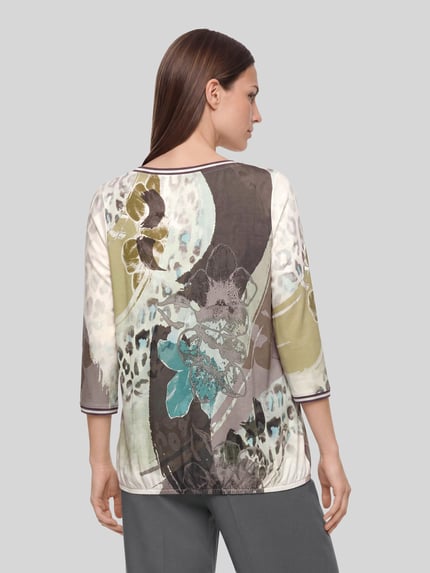 Betty Barclay 3/4-Shirt mit elastischem Saumabschluss Mint 5