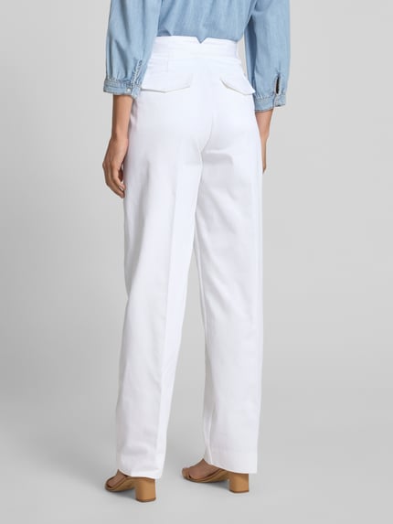 Tommy Hilfiger Relaxed fit chino van puur katoen Wit - 5