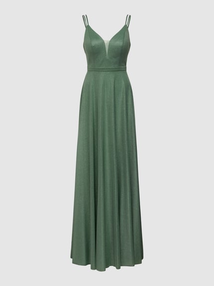 TROYDEN COLLECTION Abendkleid mit Herz-Ausschnitt Mint 2