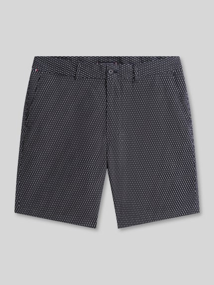 Tommy Hilfiger regular fit chino-shorts van katoenmix Marineblauw - 2