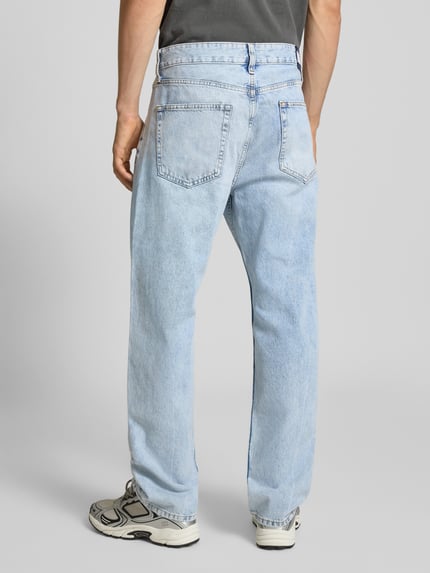 Tommy Jeans Straight Fit Jeans aus reiner Baumwolle Hellblau 5