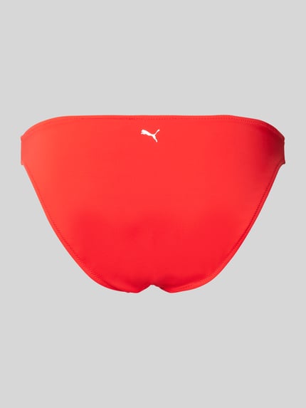 PUMA Figi bikini z nadrukiem z logo z tyłu Czerwony 3