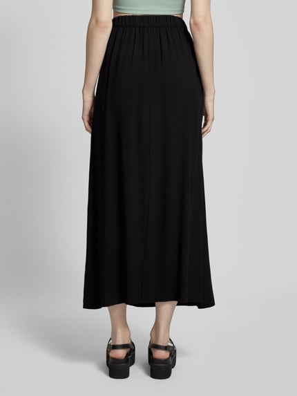 Tom Tailor Denim Maxirok van viscose met elastische band Zwart - 5