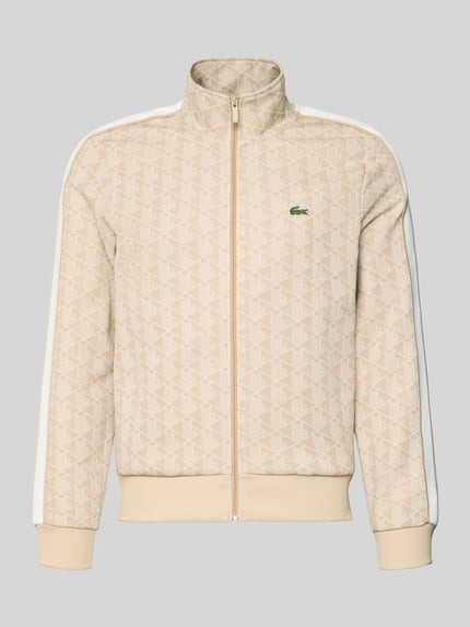Regular Fit Sweatjacke mit Baumwoll-Anteil Shop The Look MANNEQUINE