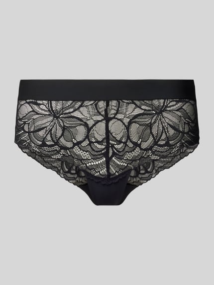 Triumph Hipster, model 'Body Makeup Illusion Lace' Zwart - 1