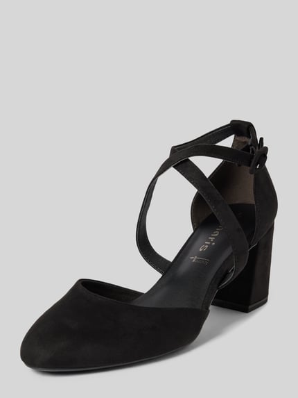 Tamaris Sandalette mit gekreuzten Riemen Black 1