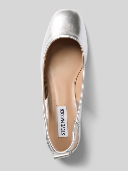 Steve Madden Pumps met all-over strass-steentjes, model 'SMITTEN' Zilver - 3
