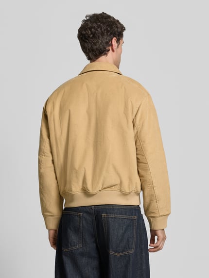 Lacoste Bomberjacke mit Logo-Detail Beige 5